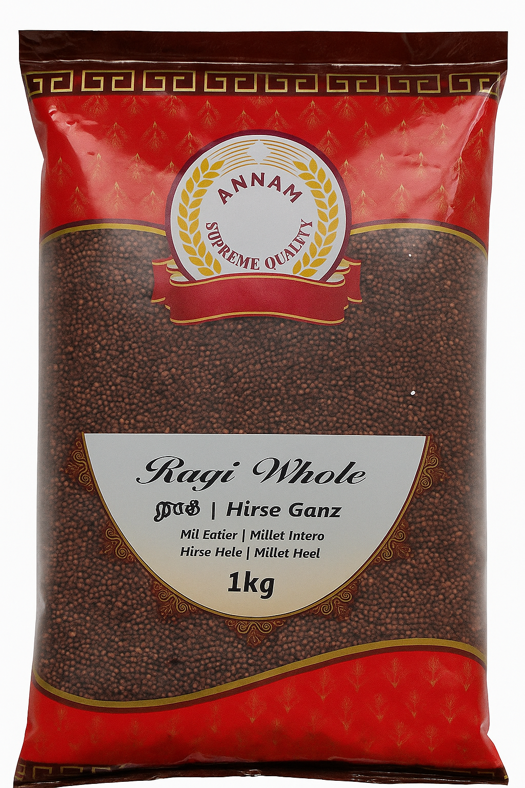 Annam Ganzes Ragi / Fingerhirse - 1 kg