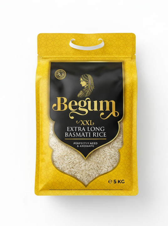 Begum Extra Long Basmati Rice - 5Kg