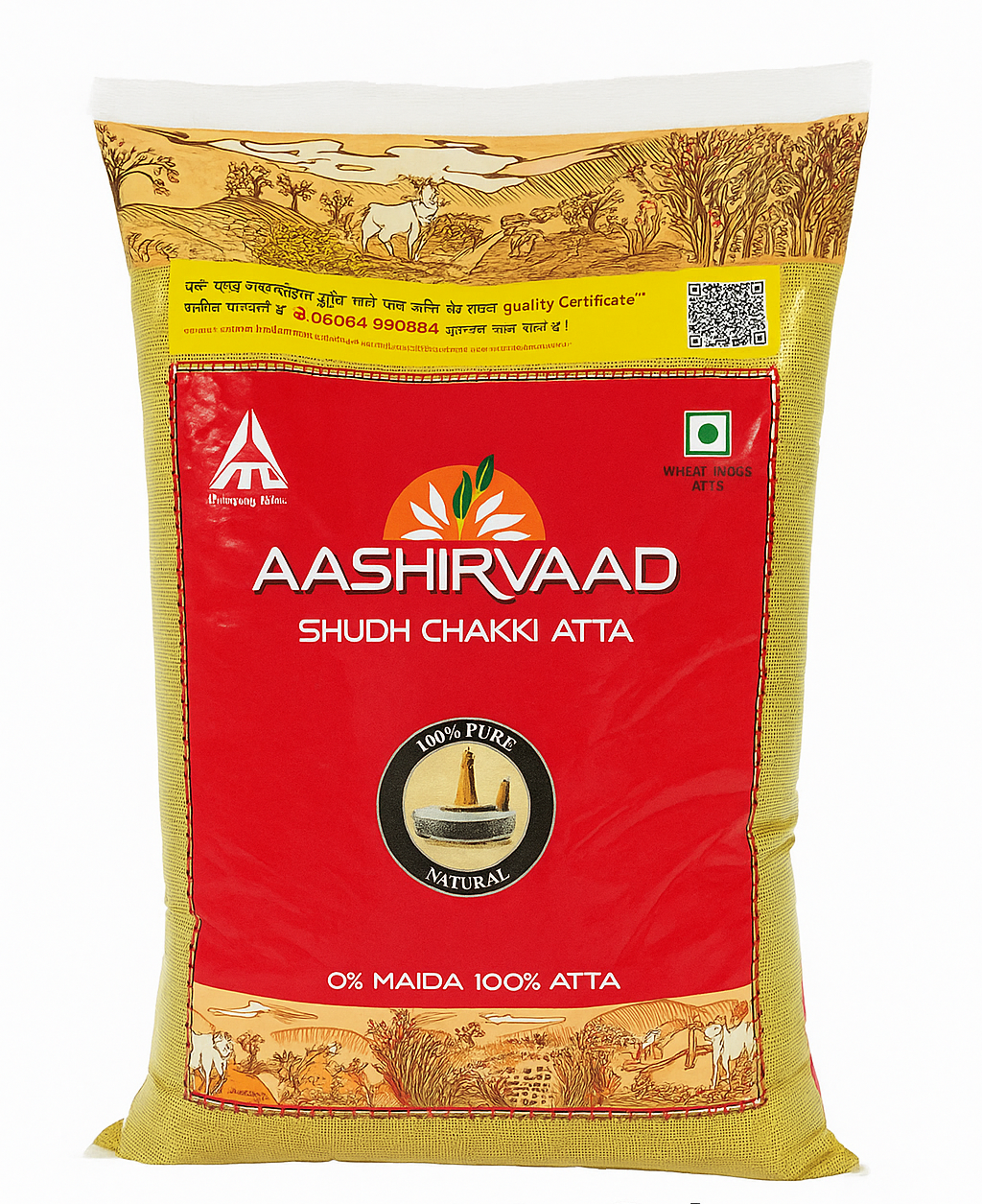Aashirvad Chakki Atta - 5kg