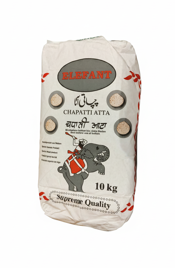 Elefant Brown Chapathi Atta - 10kg