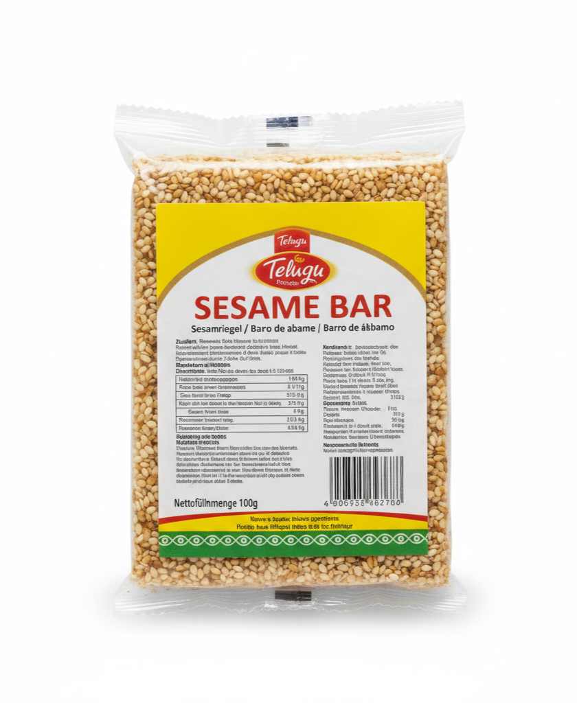 TELUGU SESAME BAR (WHITE) - 100g