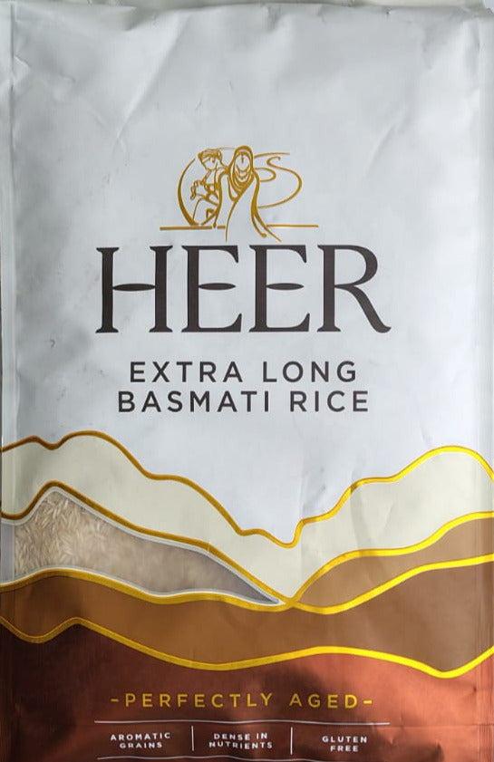 Heer Extra Long Basmati Rice - 5Kg