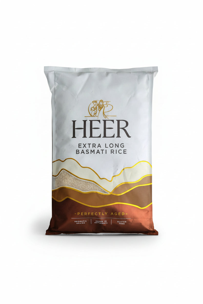 Heer Extra Long Basmati Rice - 5Kg
