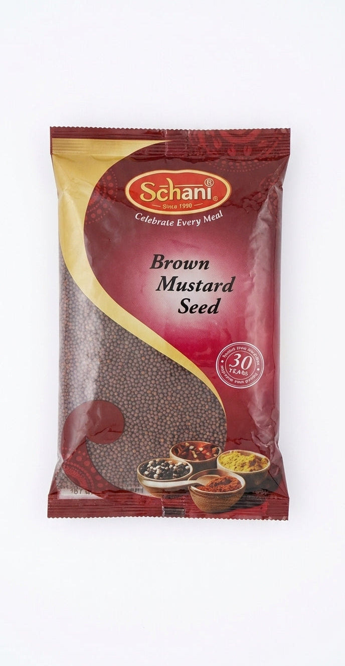 Schani Brown Mustard Seeds (Big) - 100g