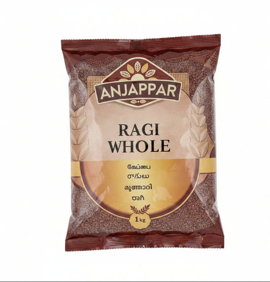 Anjappar Ragi Whole / Finger Millet- 1kg