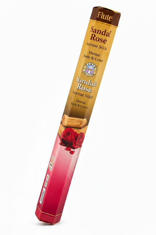 Agarbatti Flute Sandal Rose Hexa