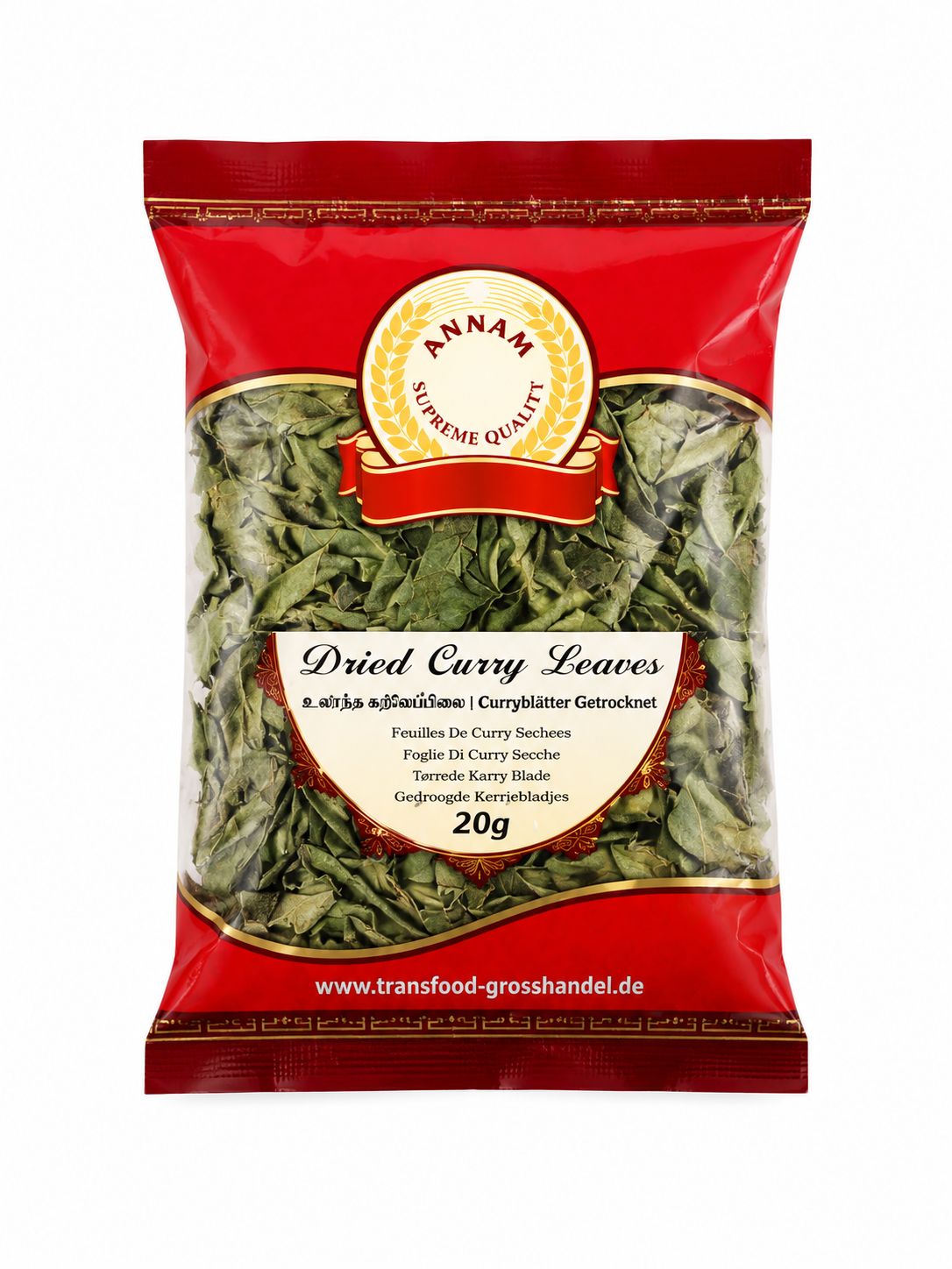 Annam Dried Curry Leaves - 20g