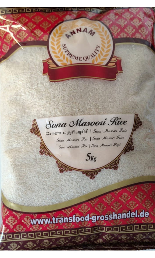 Annam Sona Masuri Rice - 5Kg