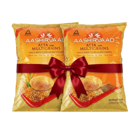 Ashirvad Multigrain Atta - 2Kg (Combo of 2) BBE:17.06