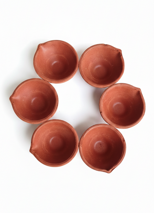 6er-Set Ton-Diya (2,5 Zoll)