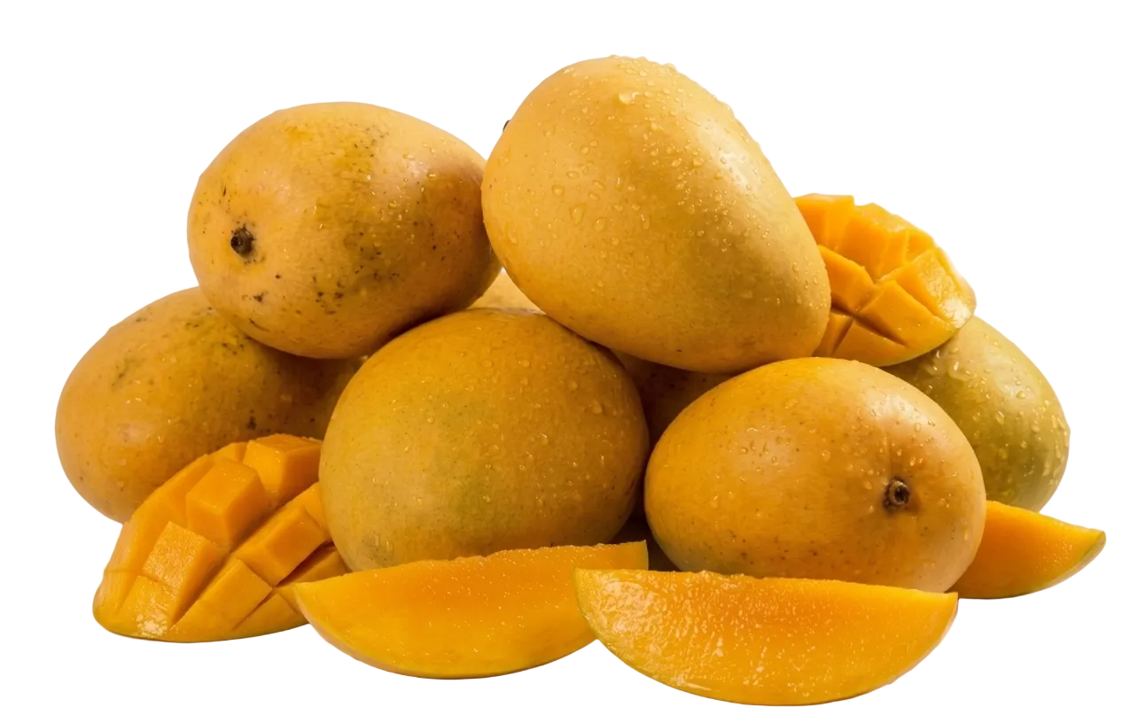 Fresh Banginapalli Mangoes 8-12 piece box - (4.1kg-4.3kg)