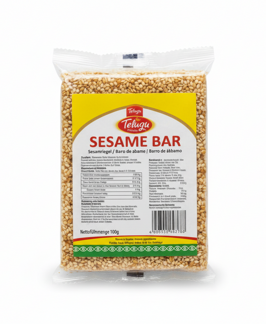 TELUGU SESAME BAR (WHITE) - 100g