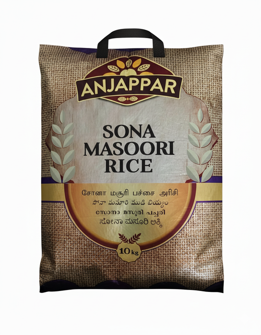 Anjappar Sona Masuri Rice - 10Kg