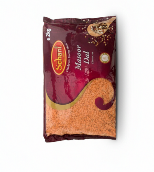 Schani Masoor Dal / Red Split Lentils- 2 Kg