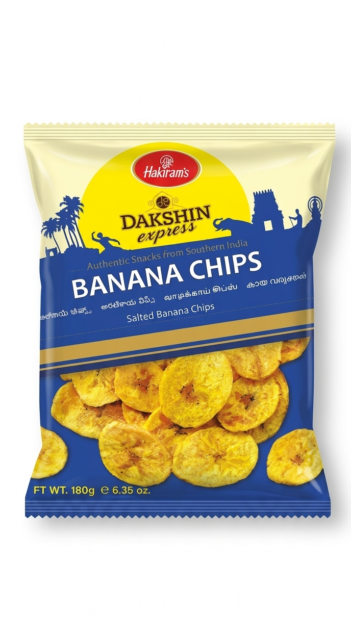 Haldiram's Dakshin Banana Chips- 180g
