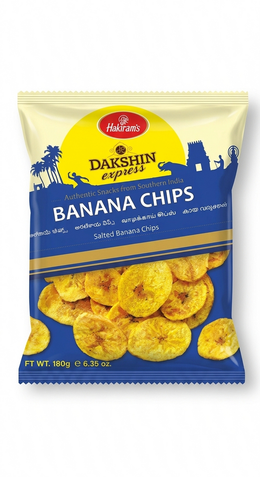 Haldiram's Dakshin Banana Chips- 180g