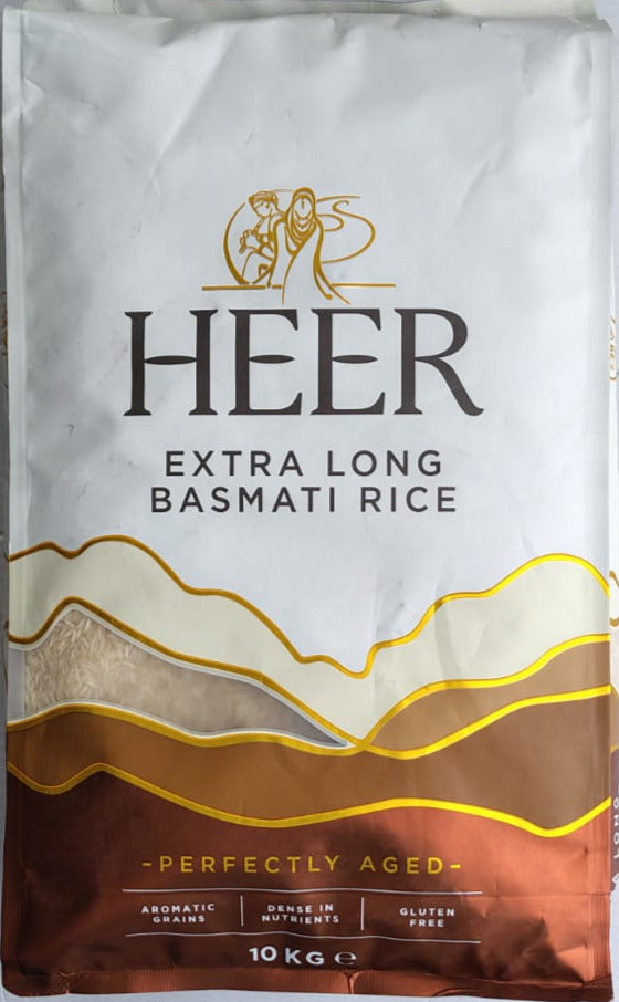 Heer Extra Long Basmati Rice - 10Kg