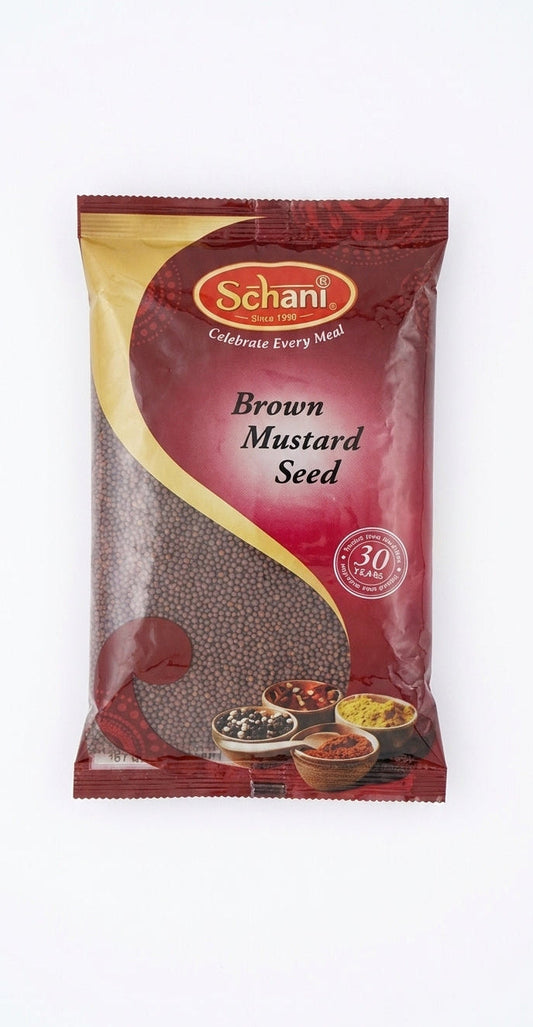 Schani Brown Mustard Seeds (Big) - 100g