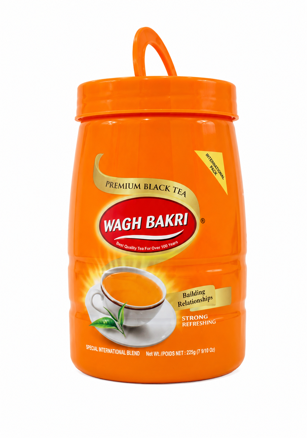 Wagh Bakri Premium Black Tea Jar- 225g