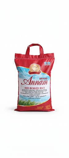 Annam Red Parboiled rice (Matta Rice) - 10Kg