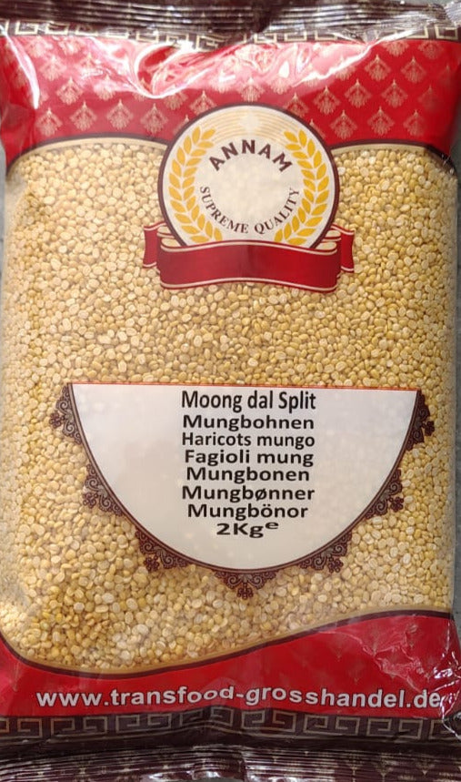 Annam Moong Daal Split - 2Kg