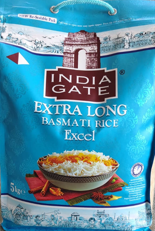 India Gate Excel Basmati Rice - 5Kg