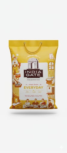 India Gate Everyday Basmati Rice - 5Kg